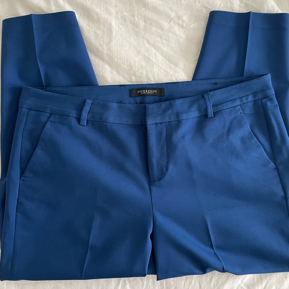 Blue Liverpool Jeans Company Ankle Pants